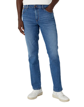 WRANGLER Texas Slim the marverick Jeans - Coastal Drift Blue - 112330696