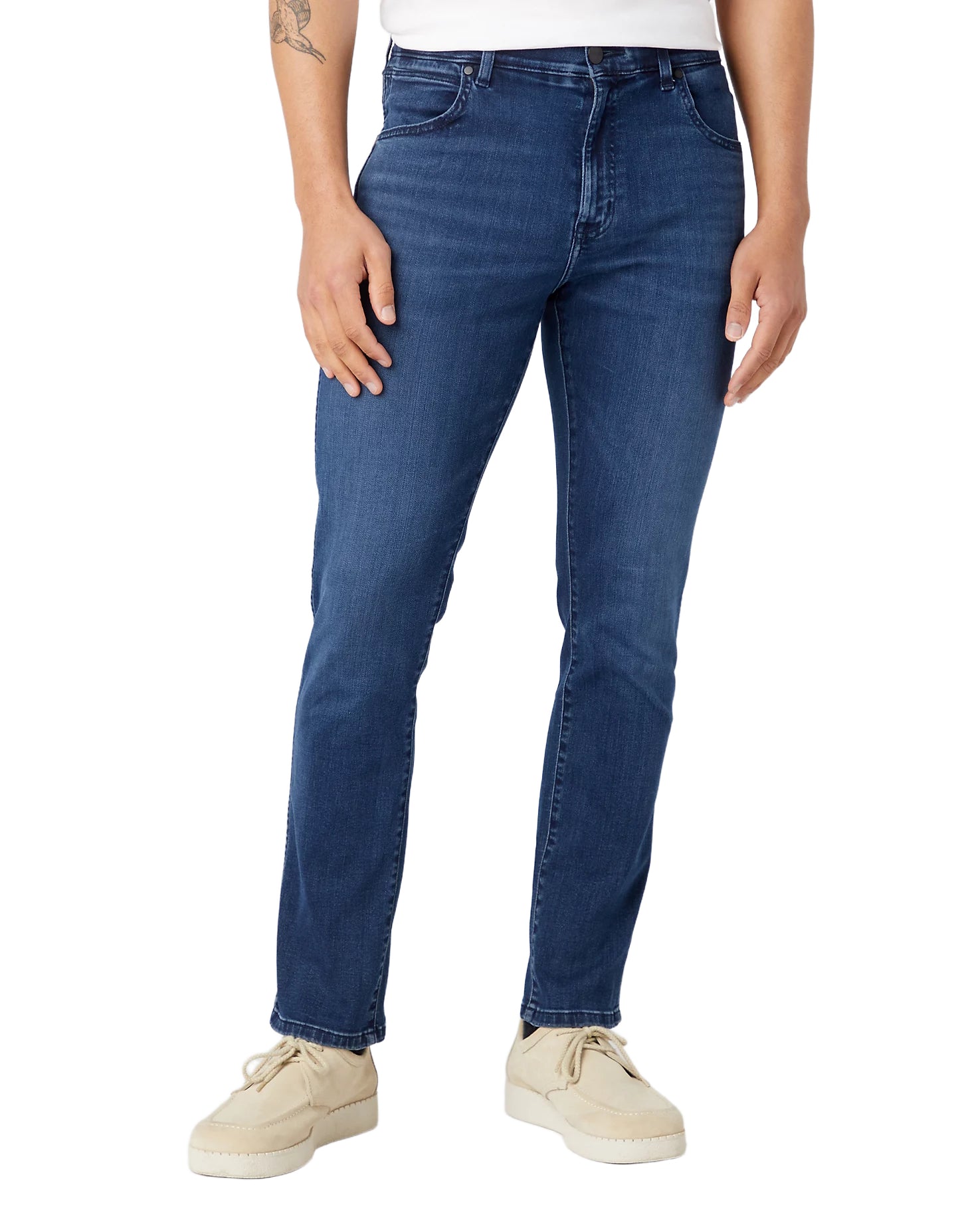 WRANGLER Larston - Tidal Indigo Blue - 112341425