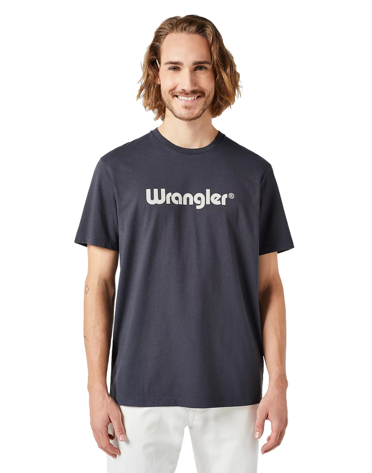 WRANGLER Logo Tee - Midnight Slate - 112350526