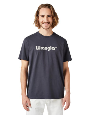 WRANGLER Logo Tee - Midnight Slate - 112350526