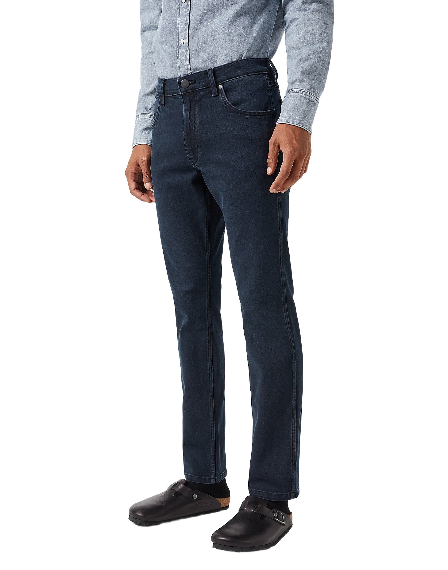 WRANGLER Greensboro Straight Jeans - Midnight Harbor Navy - 112350740