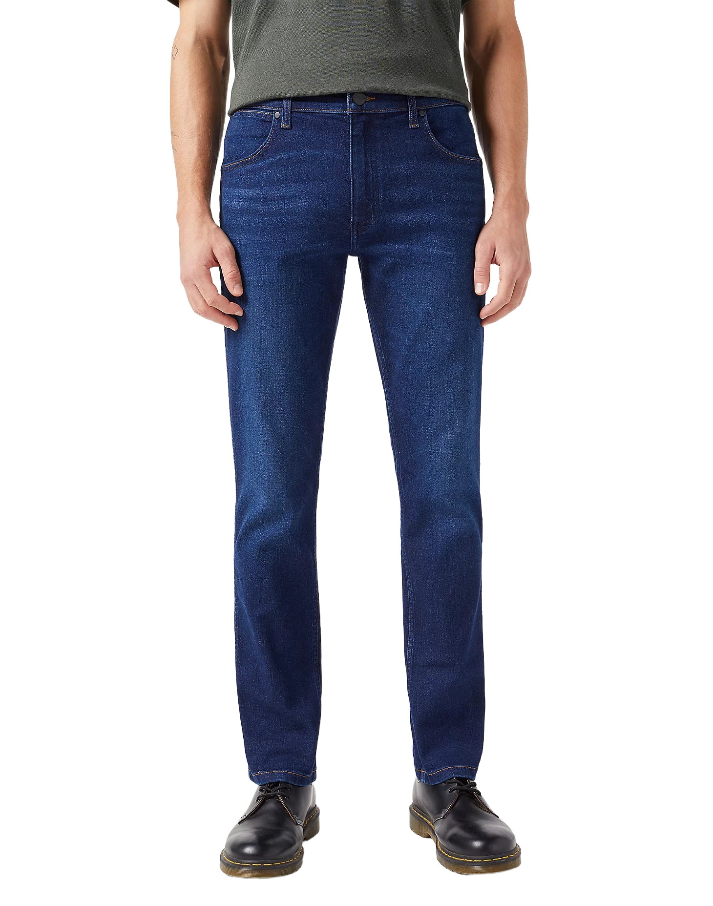WRANGLER GREENSBORO Five Pocket - Twilight Harbor Blue - 112350837
