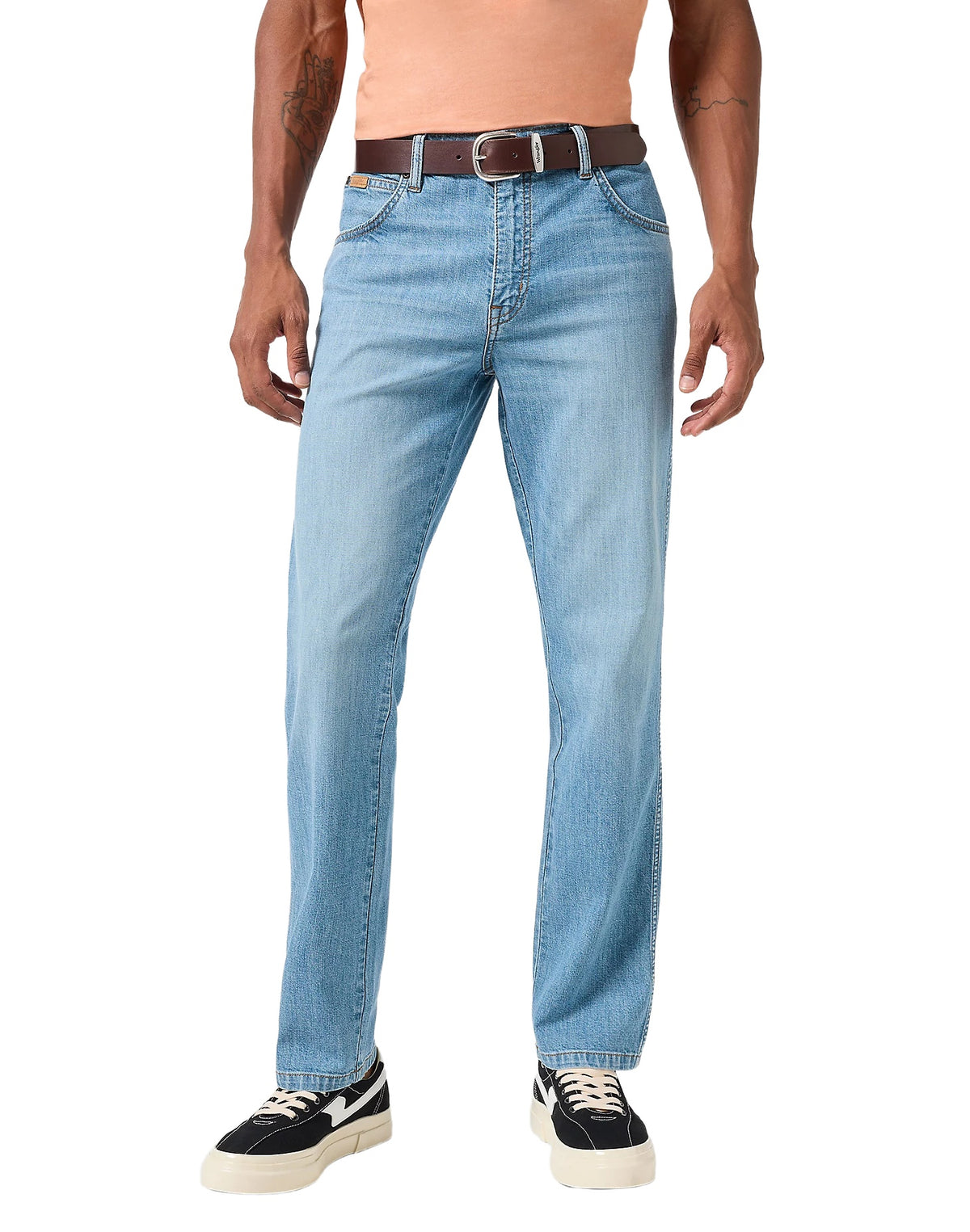 WRANGLER TEXAS Straight - Coastal Breeze Blue - 112351256