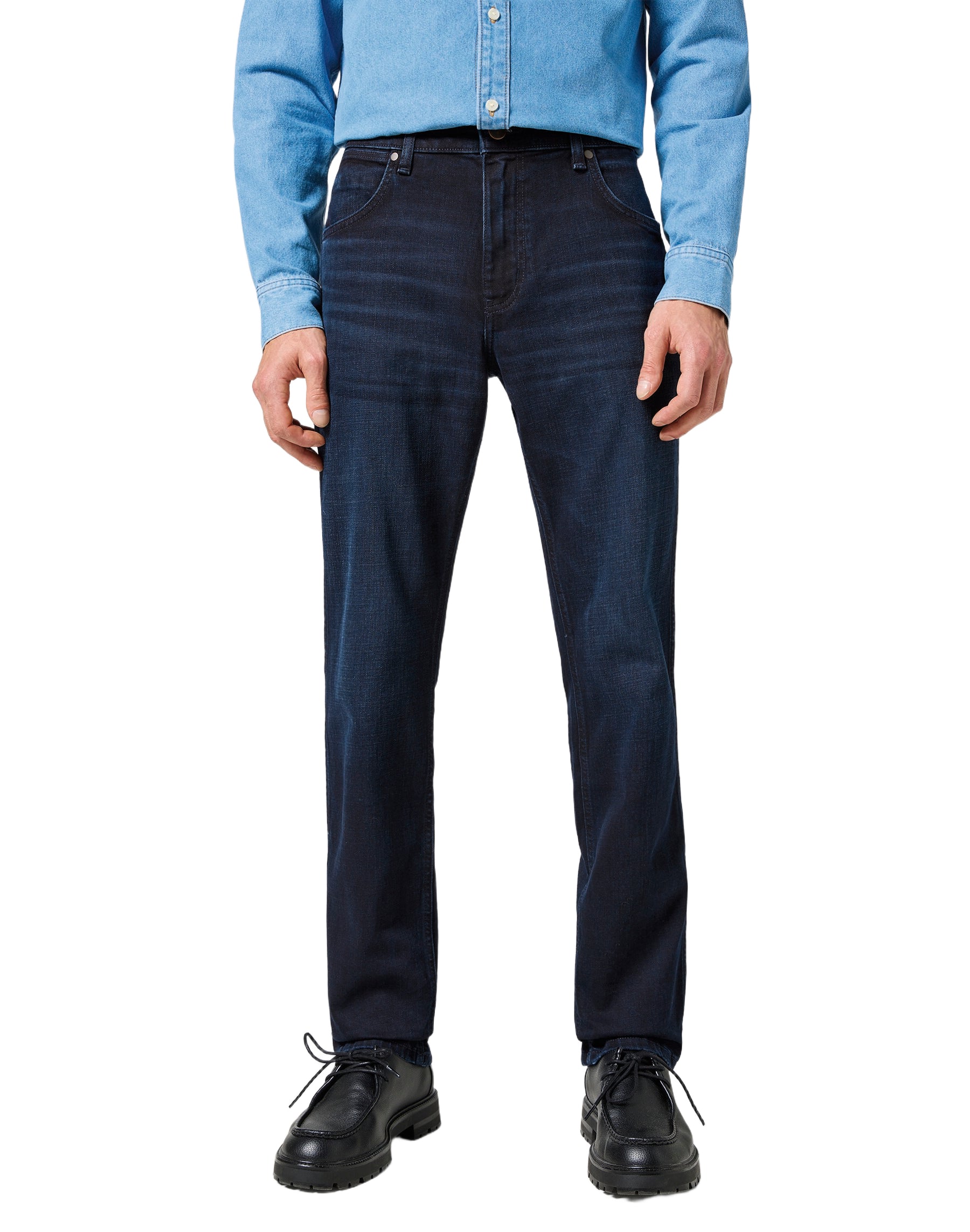 WRANGLER Greensboro Five Pocket - Deep Ink Indigo - 112355019