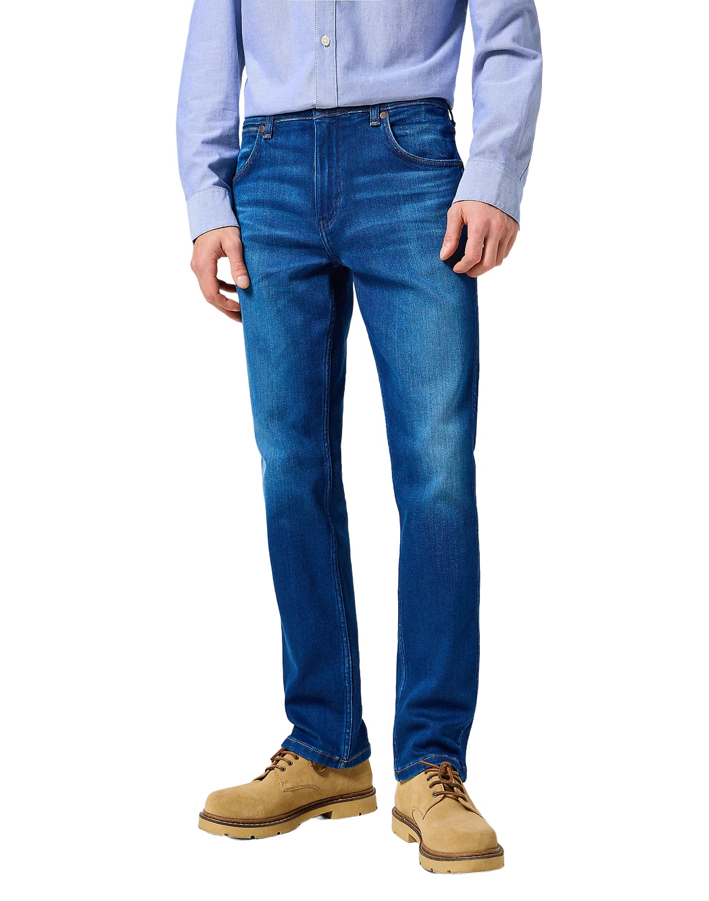 WRANGLER GREENSBORO Jeans - Indigo Harbor Blue - 112357412