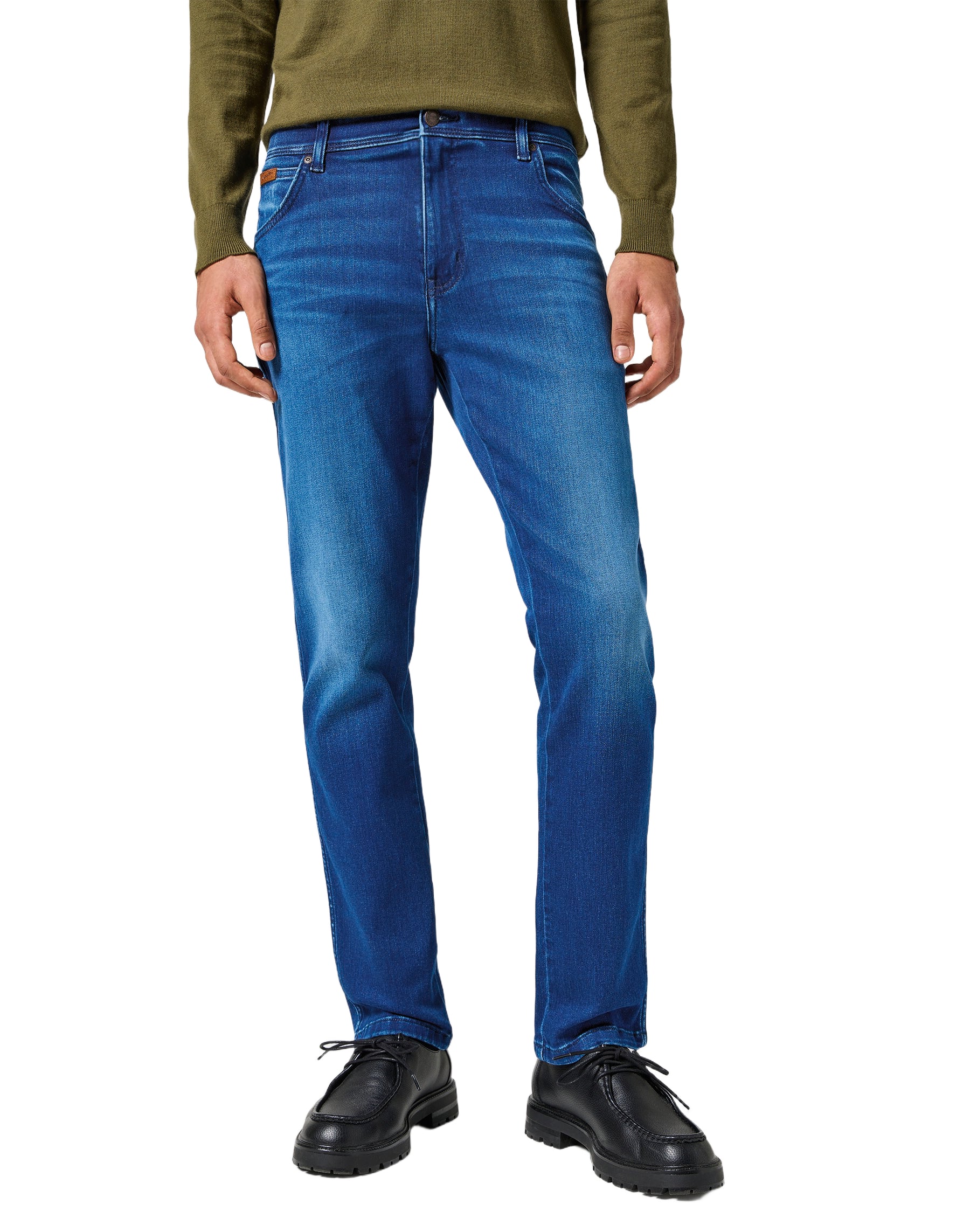 WRANGLER Texas Slim Jeans - Electric Cobalt Blue - 112358217