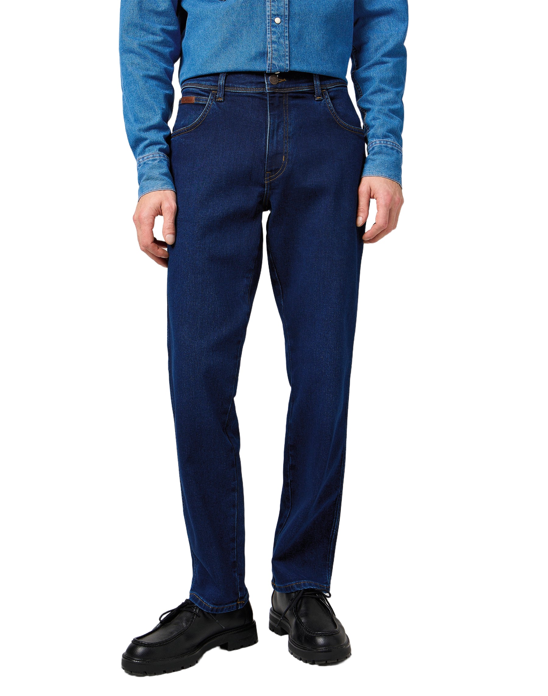 WRANGLER TEXAS Five Pocket - Midnight Retrofit Blue - 112362343