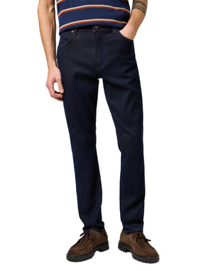 WRANGLER Larston Slim Jeans - Midnight Harbor Blue - 112362459