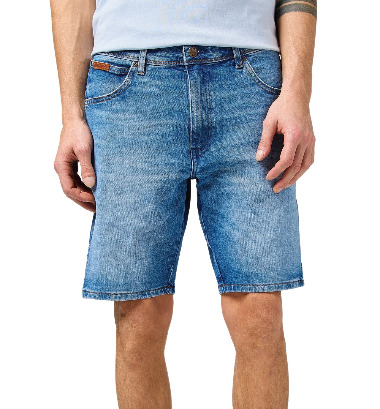 WRANGLER Texas Shorts - Vintage Azure - 112362505