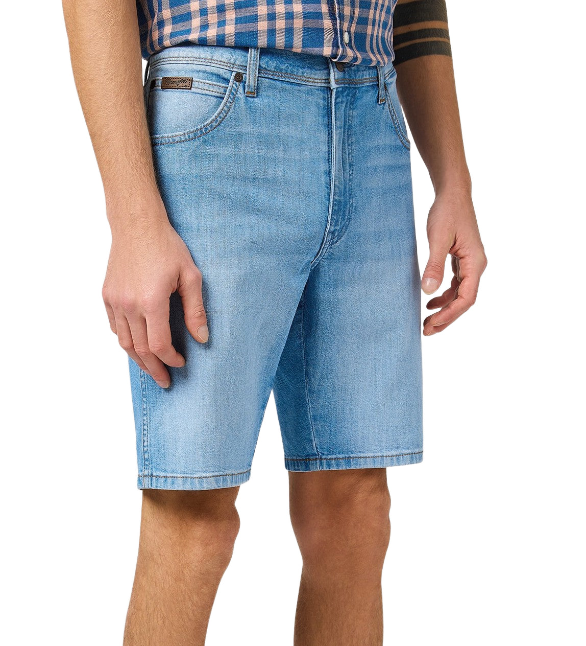 WRANGLER Texas Shorts - Light Harbour Blue - 112362508