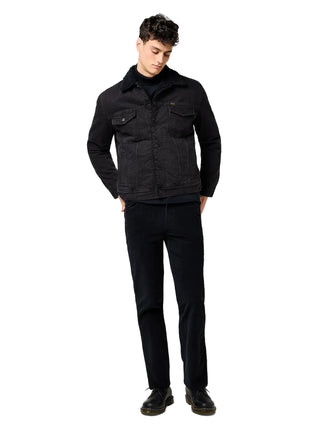 WRANGLER Sherpa Classic Übergangsjacke - Midnight Charcoal Blue - 112371441