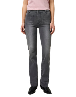 WRANGLER Flare Schlaghose - Frosted Slate Blue - 112373015