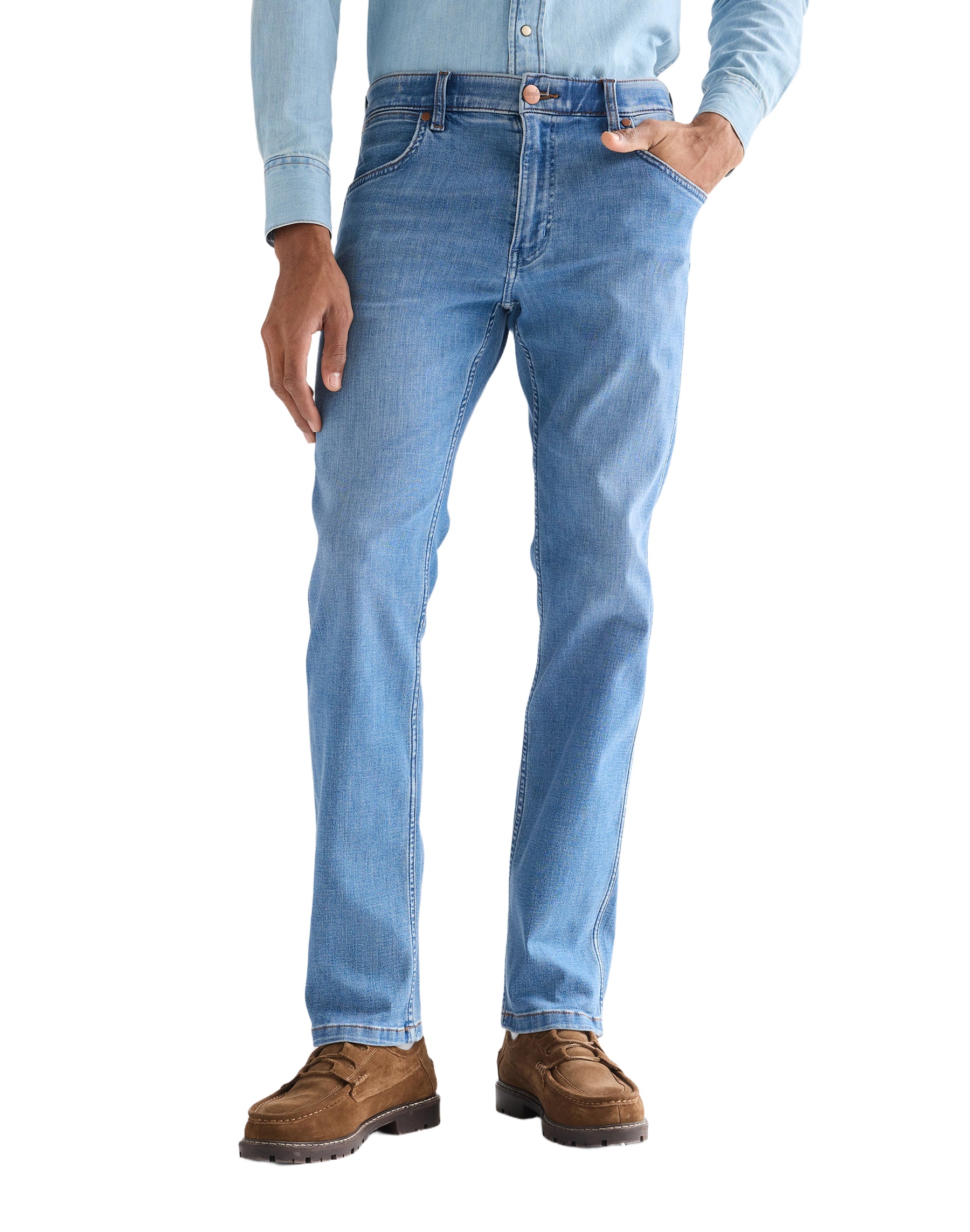 WRANGLER Greensboro Jeans - Light Denim Glacier - 112377761