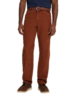 WRANGLER 13MWZ Bootcut-Hose - Rustwood Garnet - 112378541