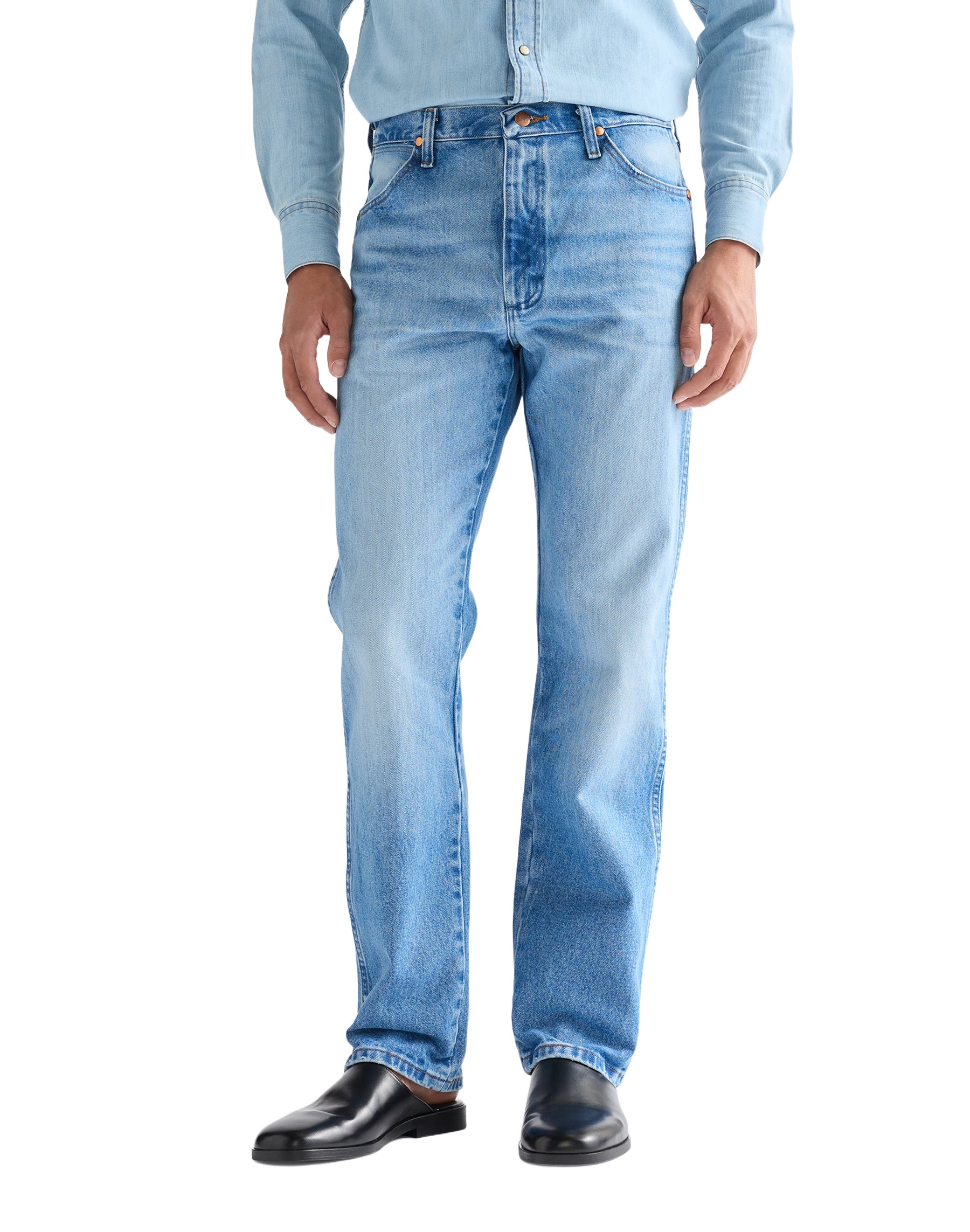 WRANGLER 13MWZ Cowboy - Silver Drift Blue - 112378998