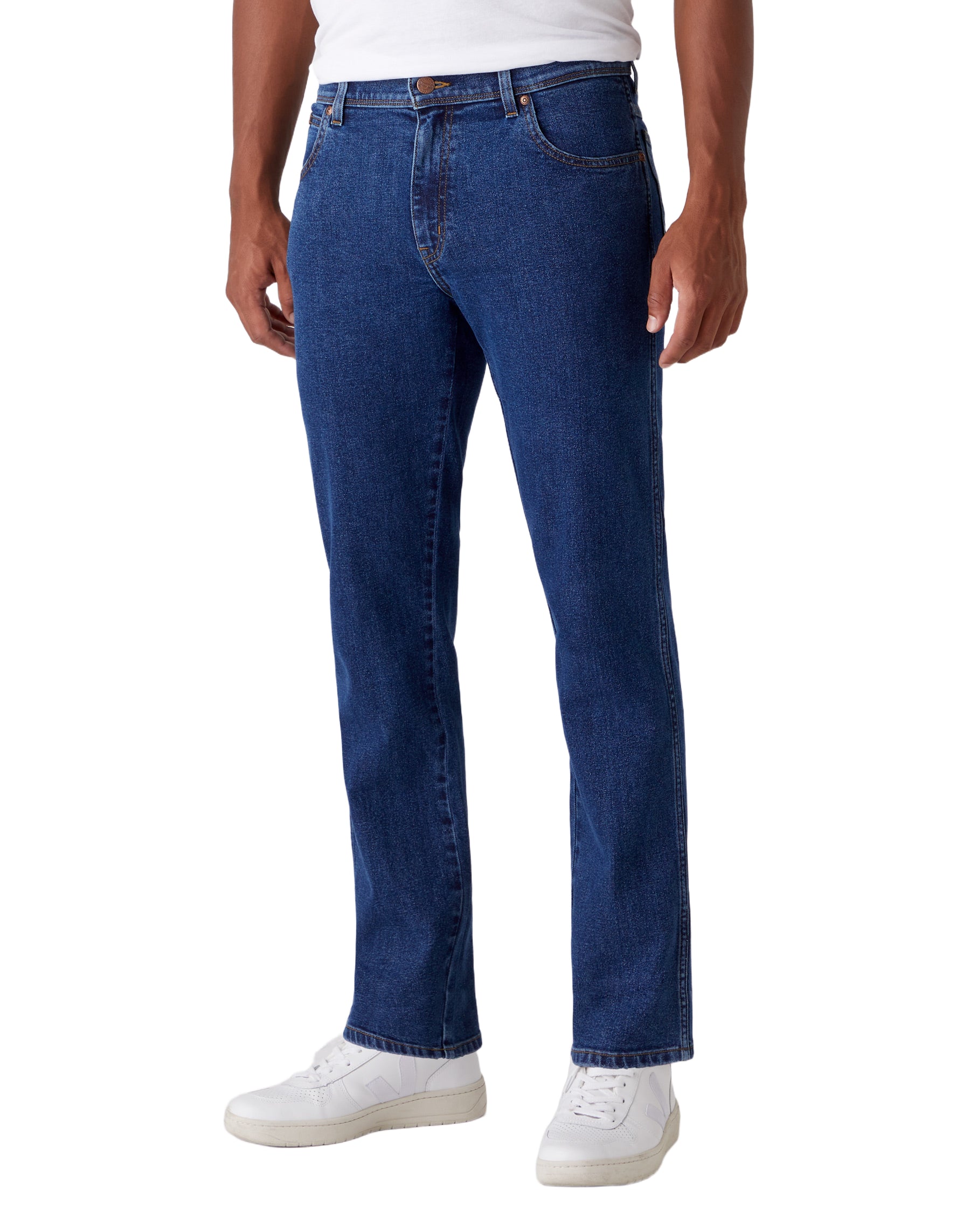 WRANGLER Texas ride on jeans - Indigo Meadow Wash - W121U5225