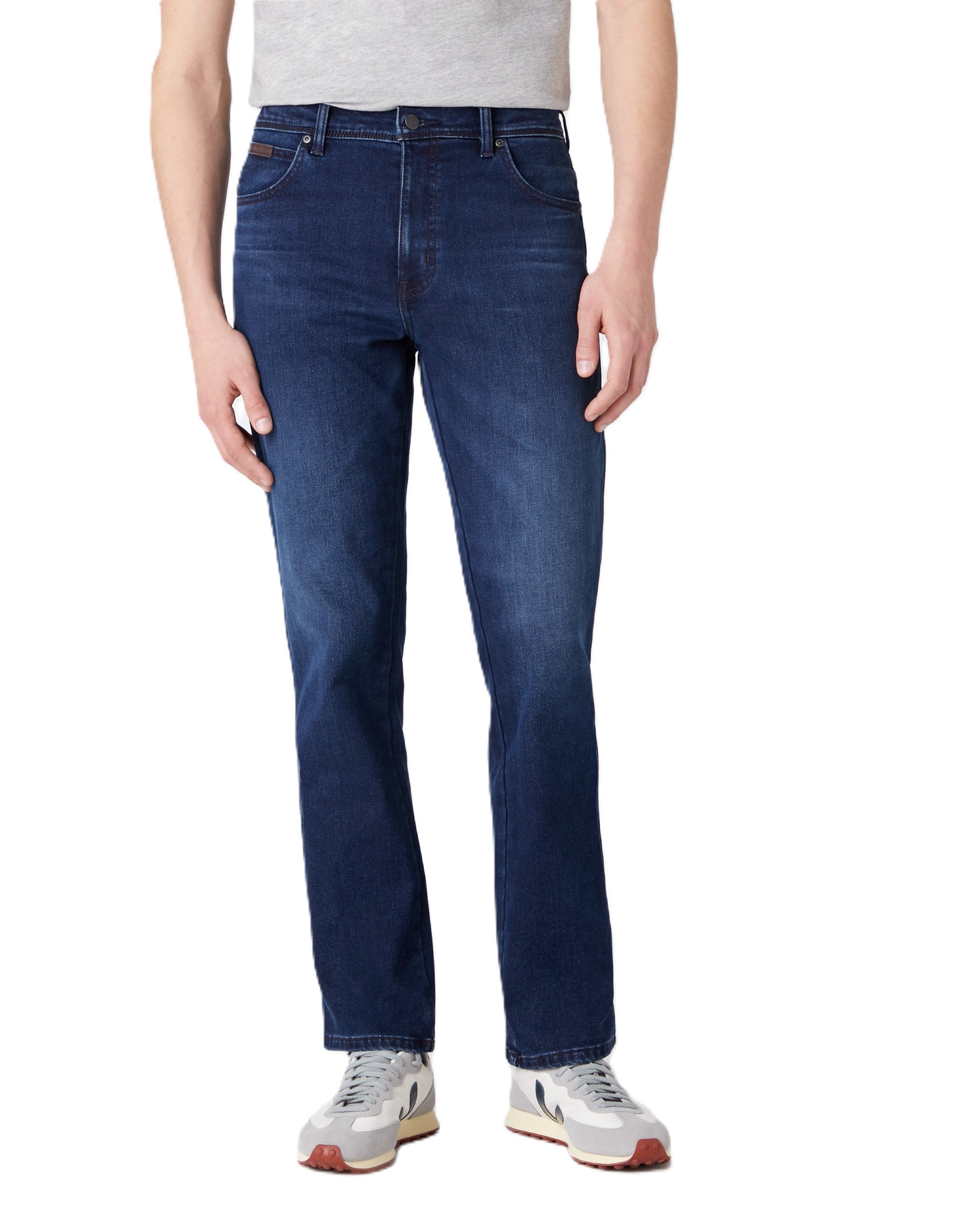 WRANGLER Texas - Washed Indigo Blue - W121Z123D