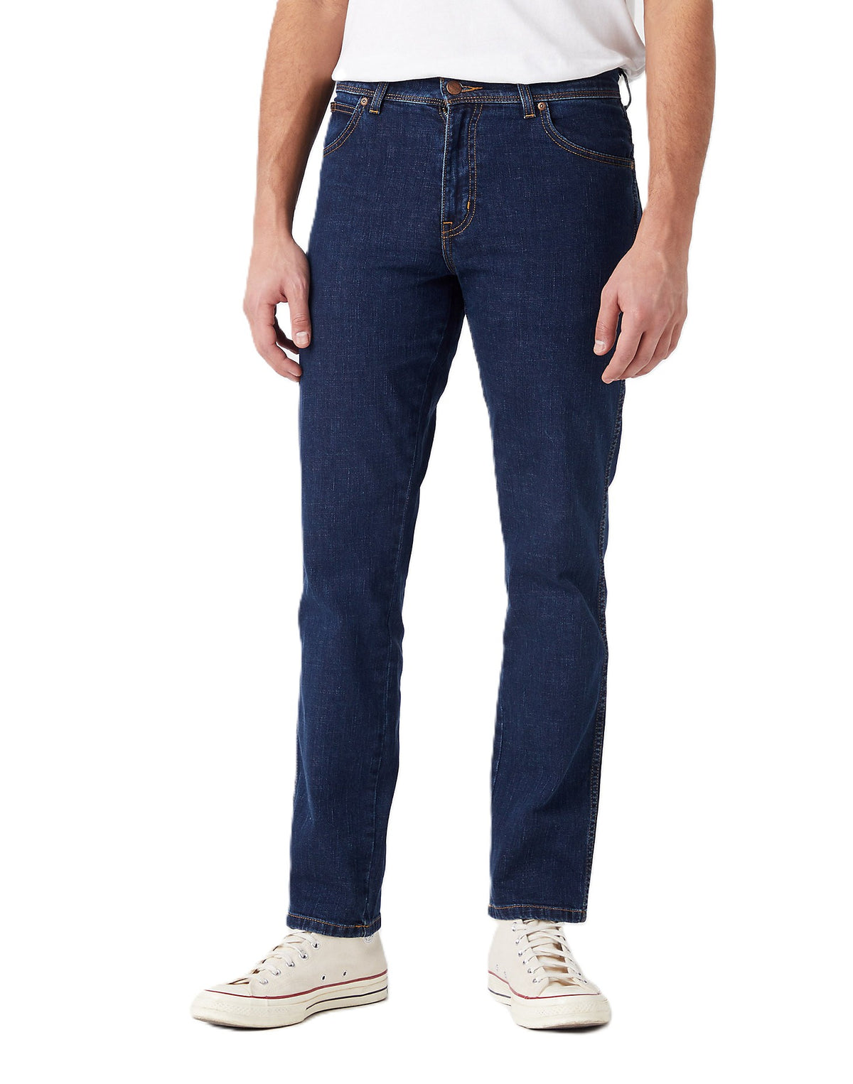 WRANGLER Texas slim cross game - Midnight Indigo Wash - W12S8311U