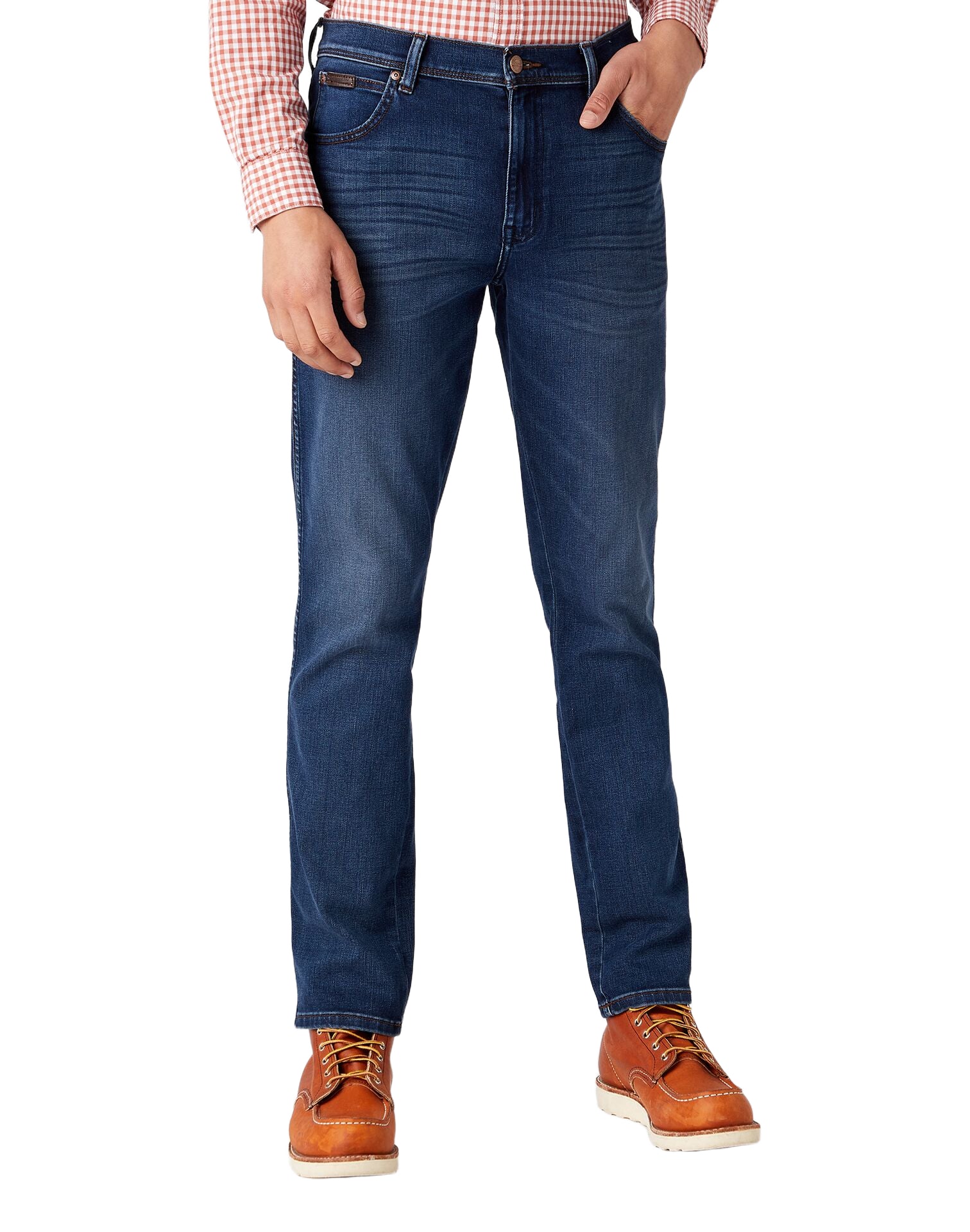 WRANGLER TEXAS SLIM - Midnight Indigo Wash - W12SCV39X
