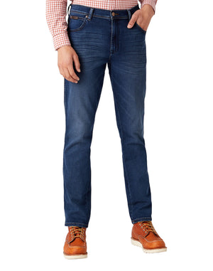 WRANGLER TEXAS SLIM - Midnight Indigo Wash - W12SCV39X