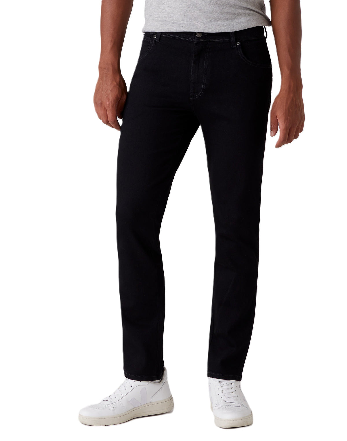 WRANGLER Texas Slim - Midnight Washed Black - W12SHP19A