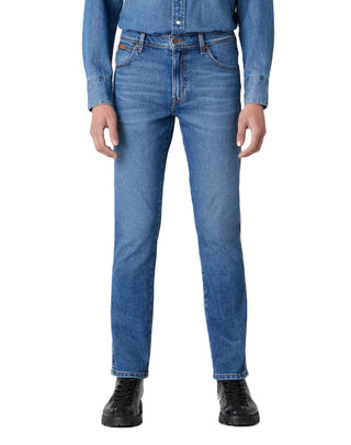 WRANGLER TEXAS Slim Jeans - Atlantic Indigo Wash - W12SU5238