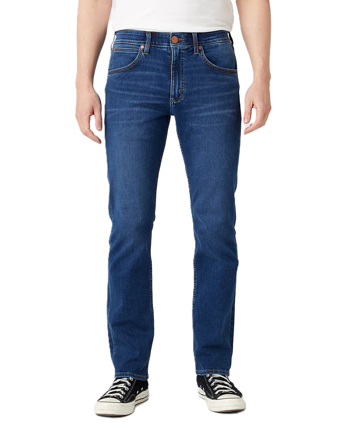 WRANGLER GREENSBORO Jeans - Deep Indigo Stone - W15QXL381