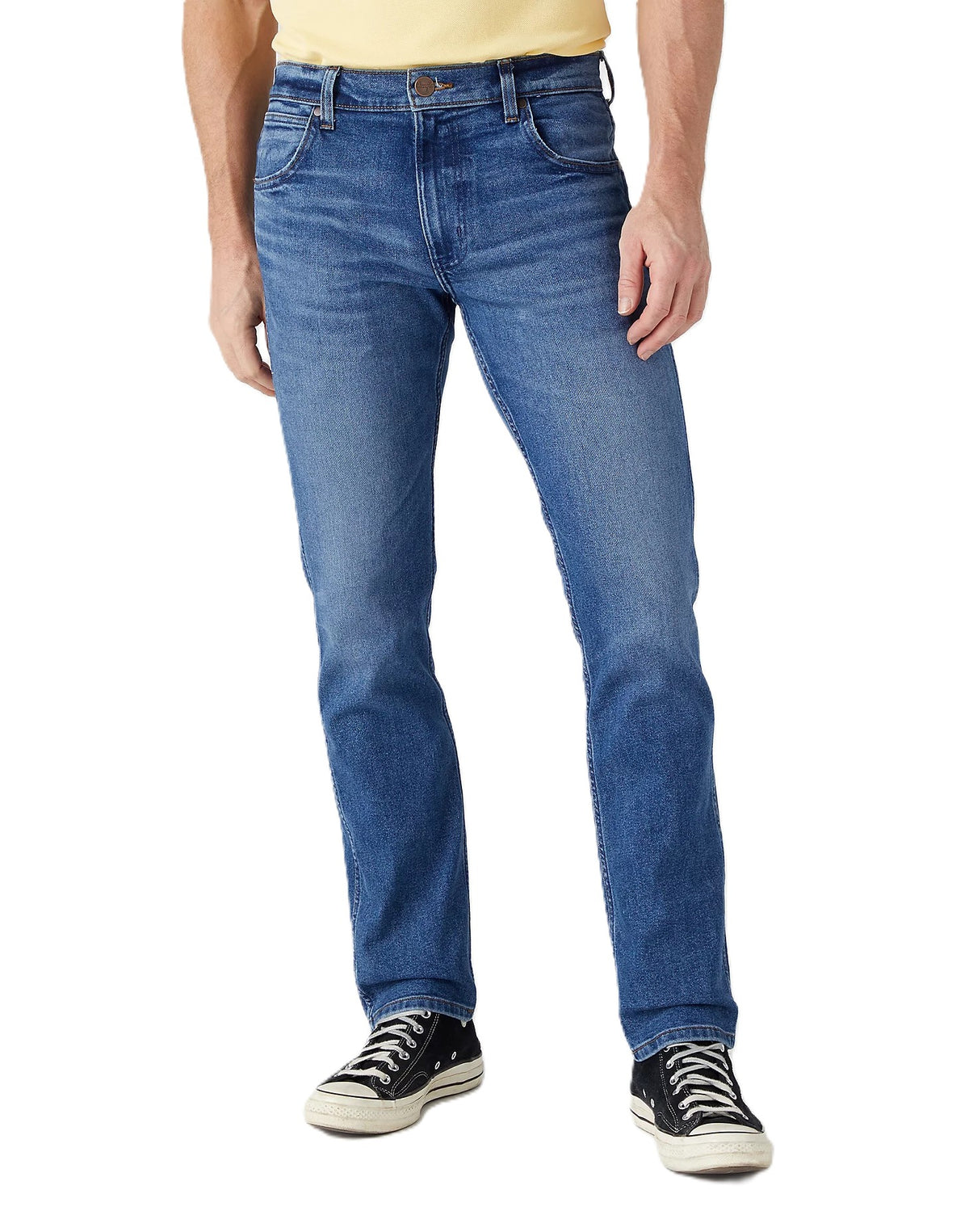 WRANGLER Greensboro Five Pocket - Ocean Smoke Indigo - W15QYLZ71