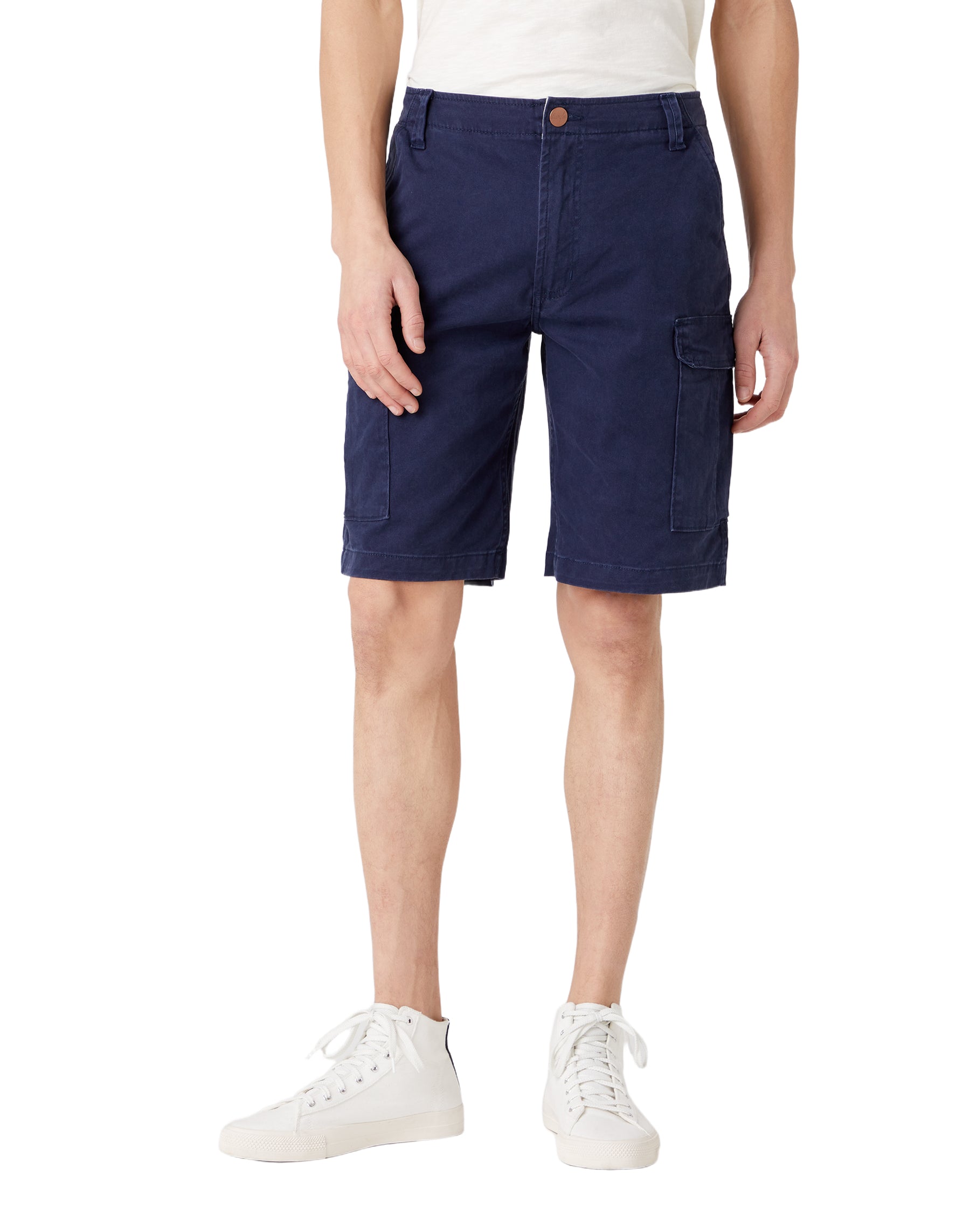WRANGLER CASEY CARGO SHORTS - Deep Navy Twill - W1C350B08