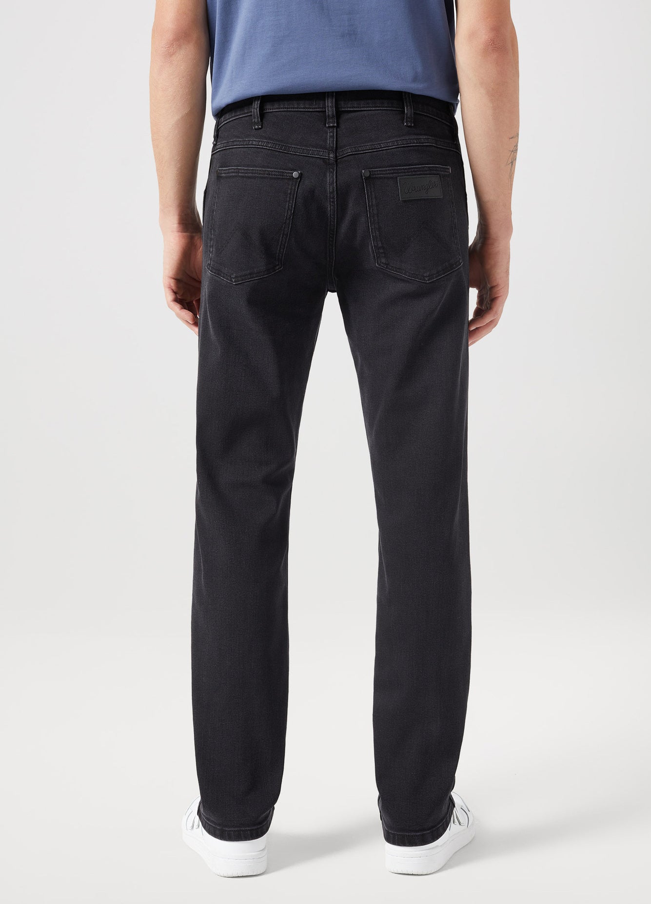 WRANGLER Greensboro film noir Straight Jeans - Nocturne Graphite - 112350664