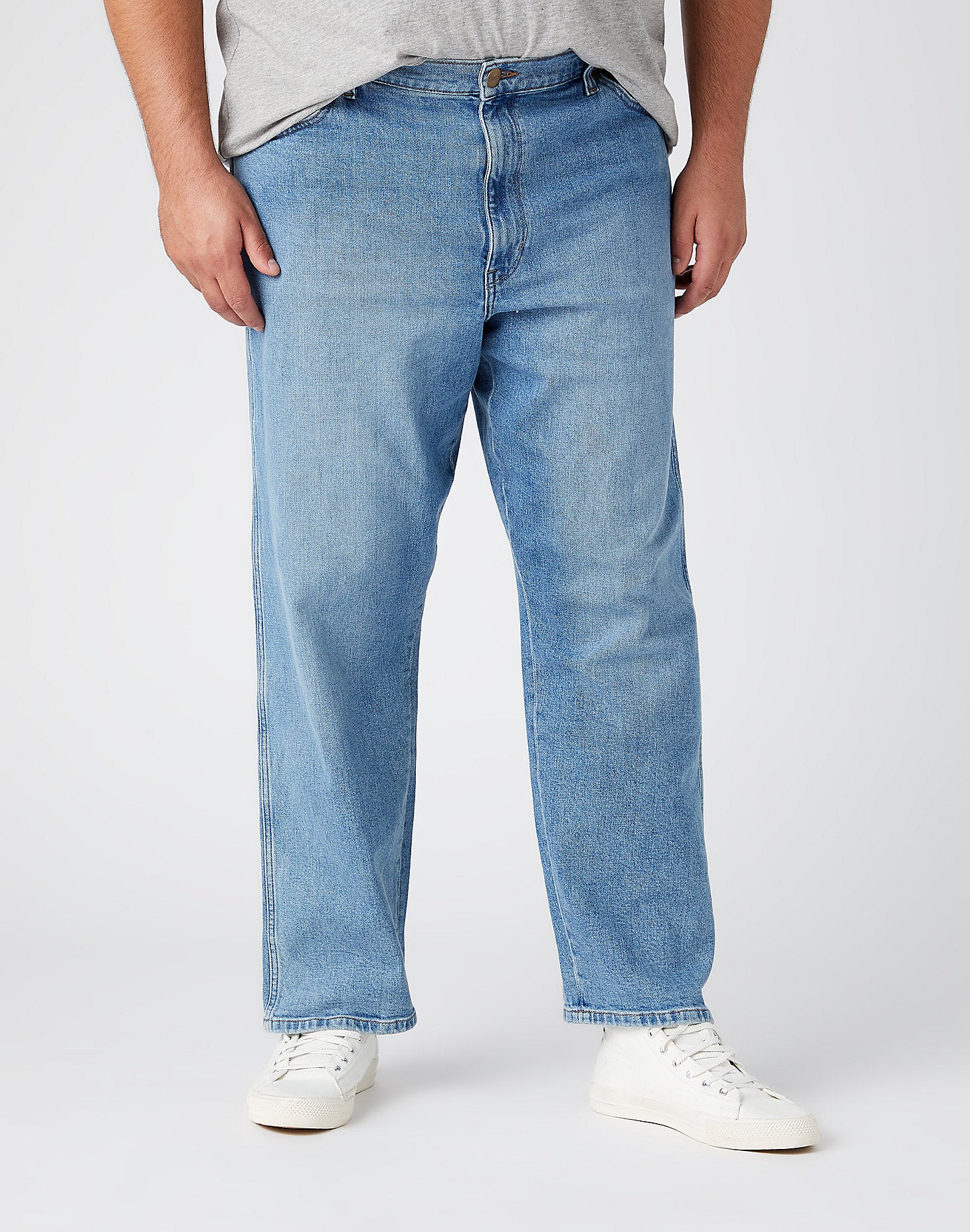 WRANGLER Redding Five Pocket - Harbor Mist Wash - W16XJX31Z von Wrangler
