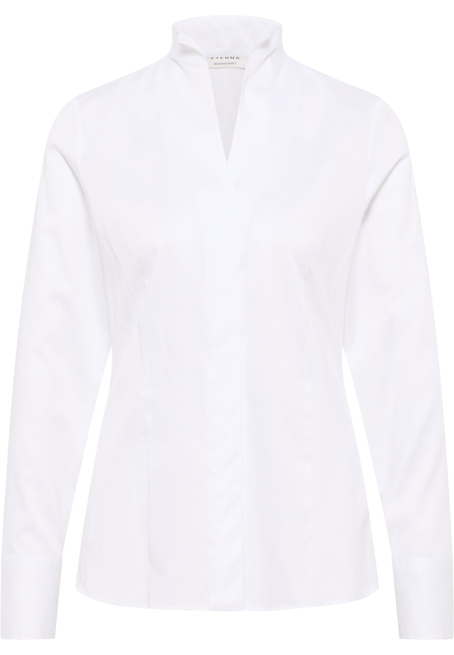 ETERNA REGULAR FIT Langarm Bluse - Pearl Whisper White - 5352-00-D282