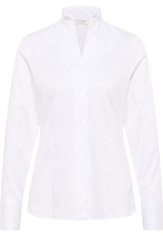ETERNA REGULAR FIT Langarm Bluse - Pearl Whisper White - 5352-00-D282