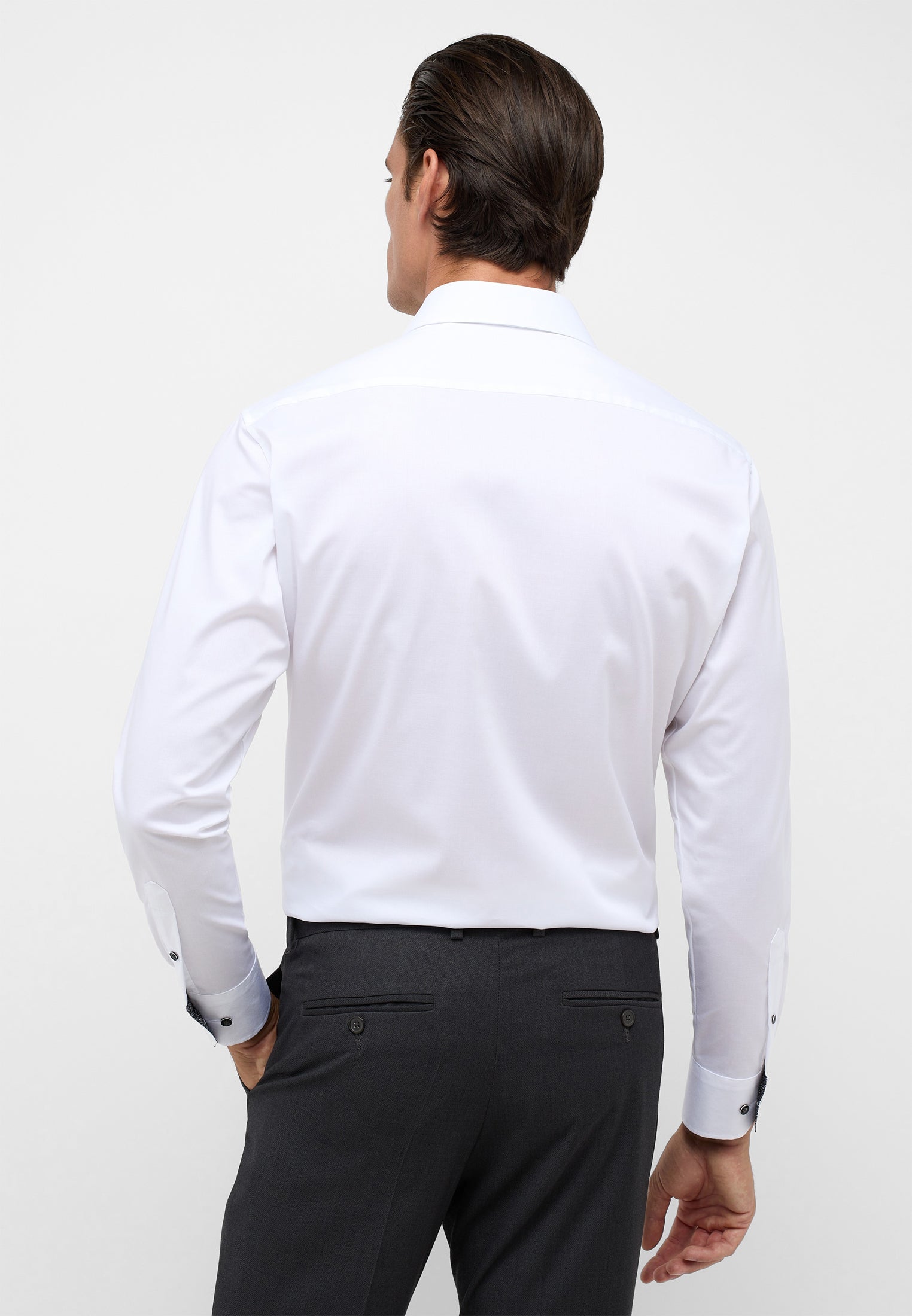 ETERNA MODERN FIT Performance Shirt - Crystal White - 4060-00-X14P von Eterna