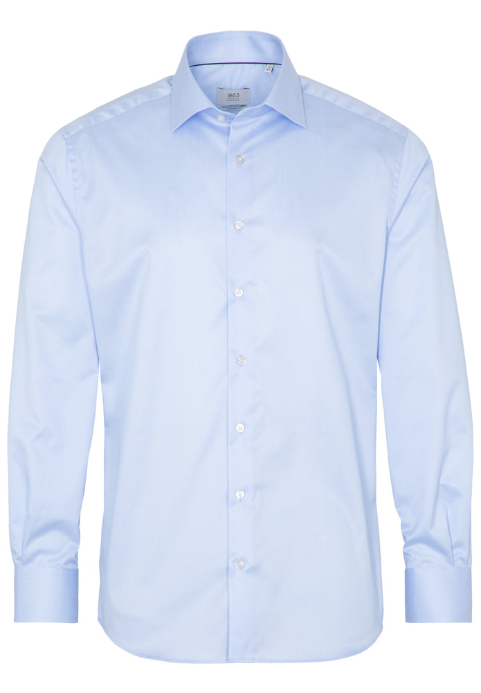 ETERNA 1863 Modern Fit Hemd - Misty Riviera Blue - 8005-10-X687
