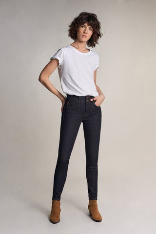 SALSA Secret Push In Skinny Jeans - Midnight Indigo Rinse - 122637.8505