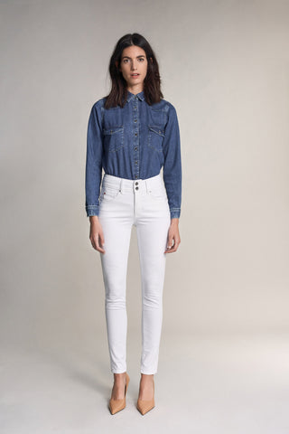 SALSA Secret Push In Skinny - Pearl White - 119122.0001