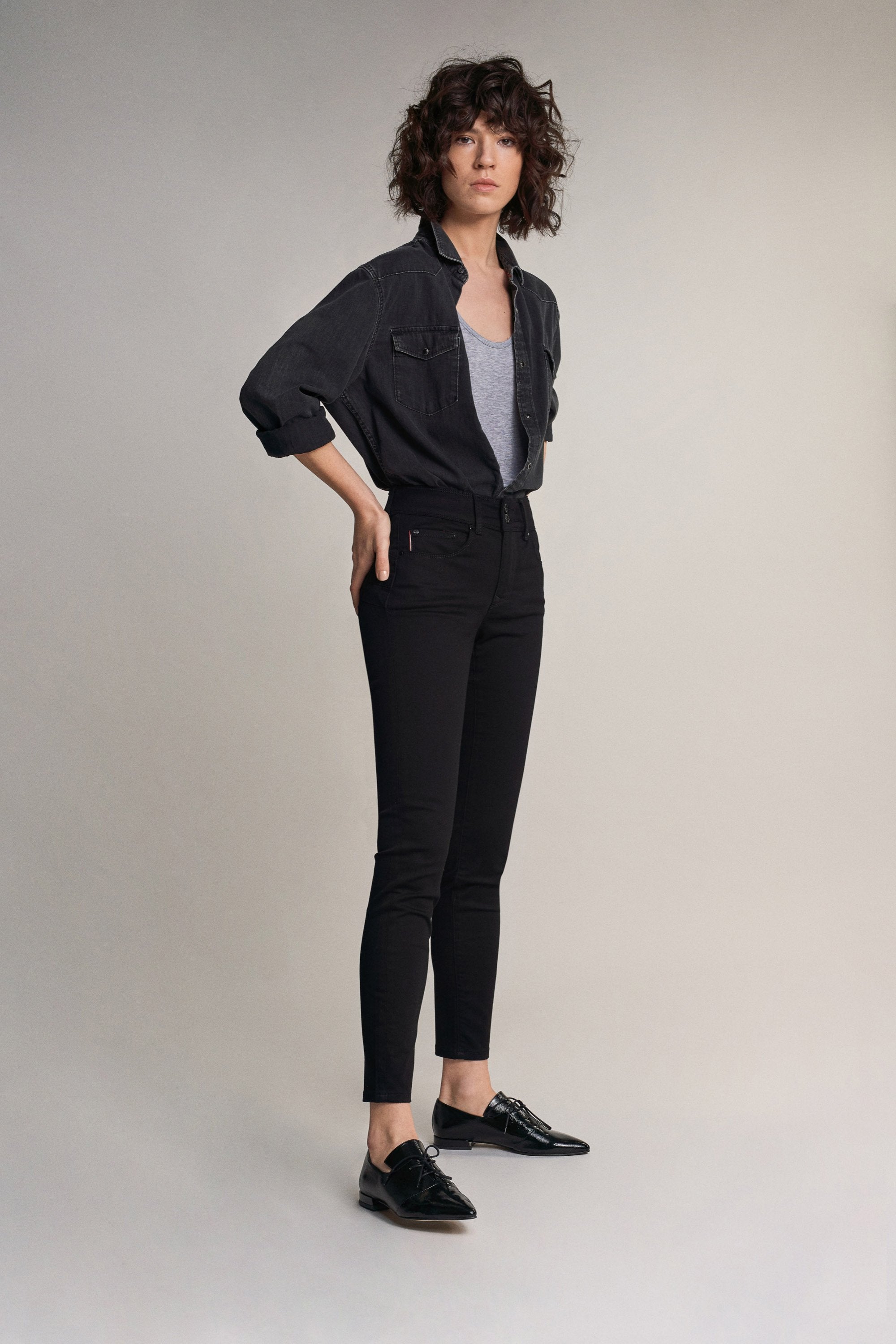 SALSA Secret Push In Skinny Jeans - Midnight Noir Blue - 123423.0000 von Salsa