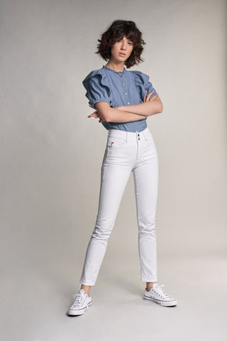 SALSA Secret Push In Slim Fit - Cloud Milk White - 119123.0001