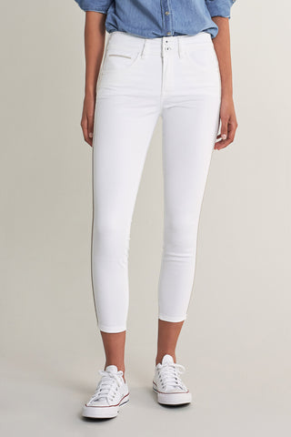 SALSA Secret Push In Skinny Capri - Pearl Mist White - 123400.0001
