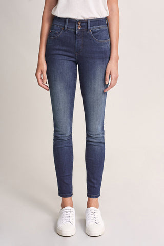 SALSA Secret Push In Skinny Jeans - Indigo Denim Blue - 123253.8504