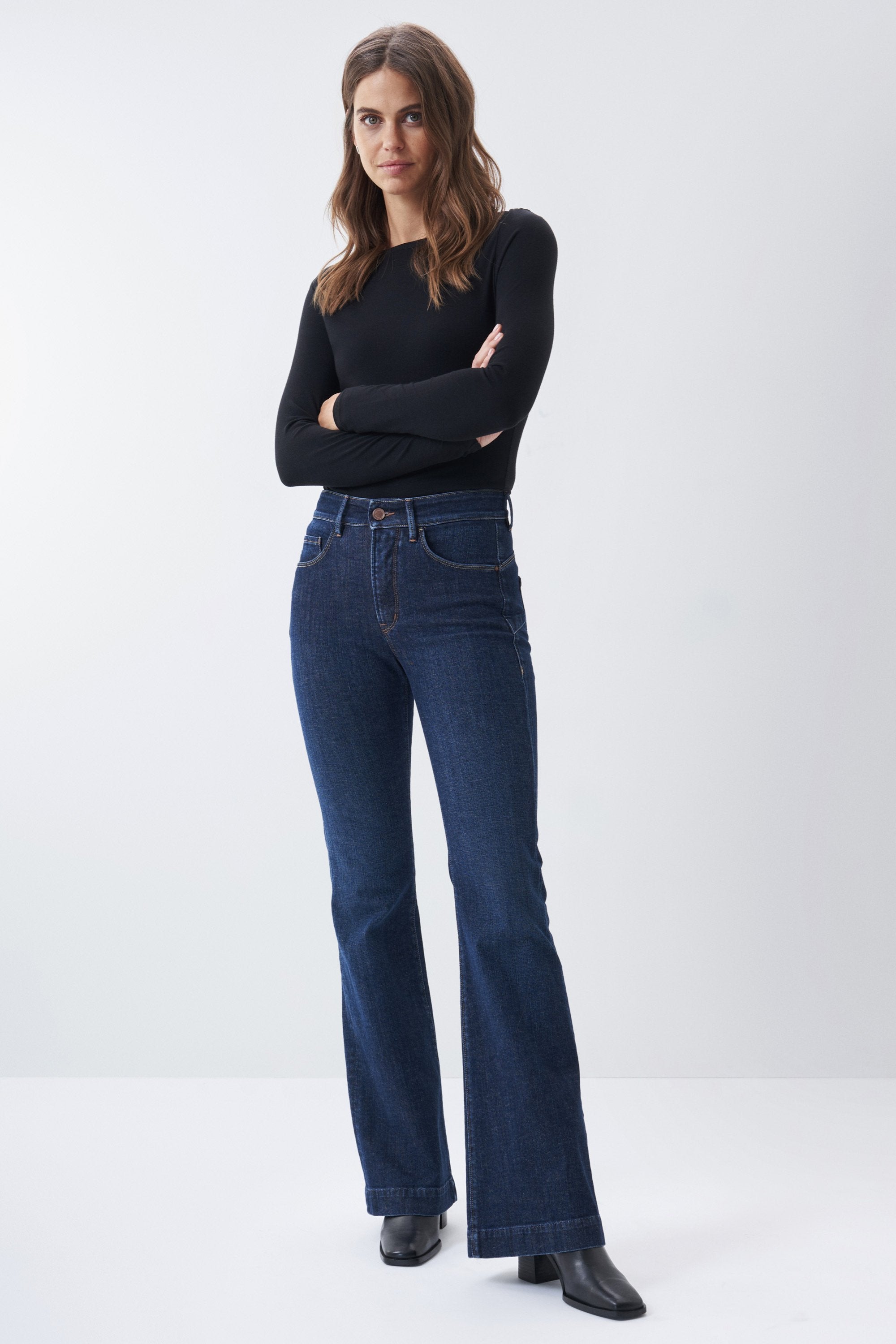SALSA Secret Push In Jeans - Midnight Indigo - 122684.8504 von Salsa