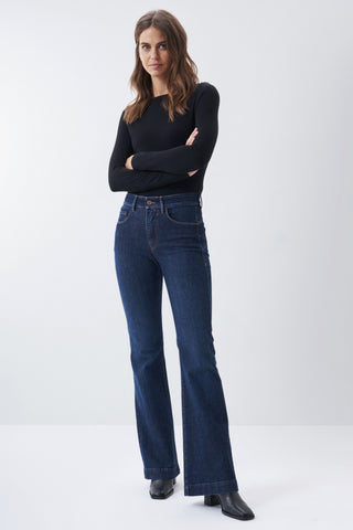 SALSA Secret Push In Jeans - Midnight Indigo - 122684.8504