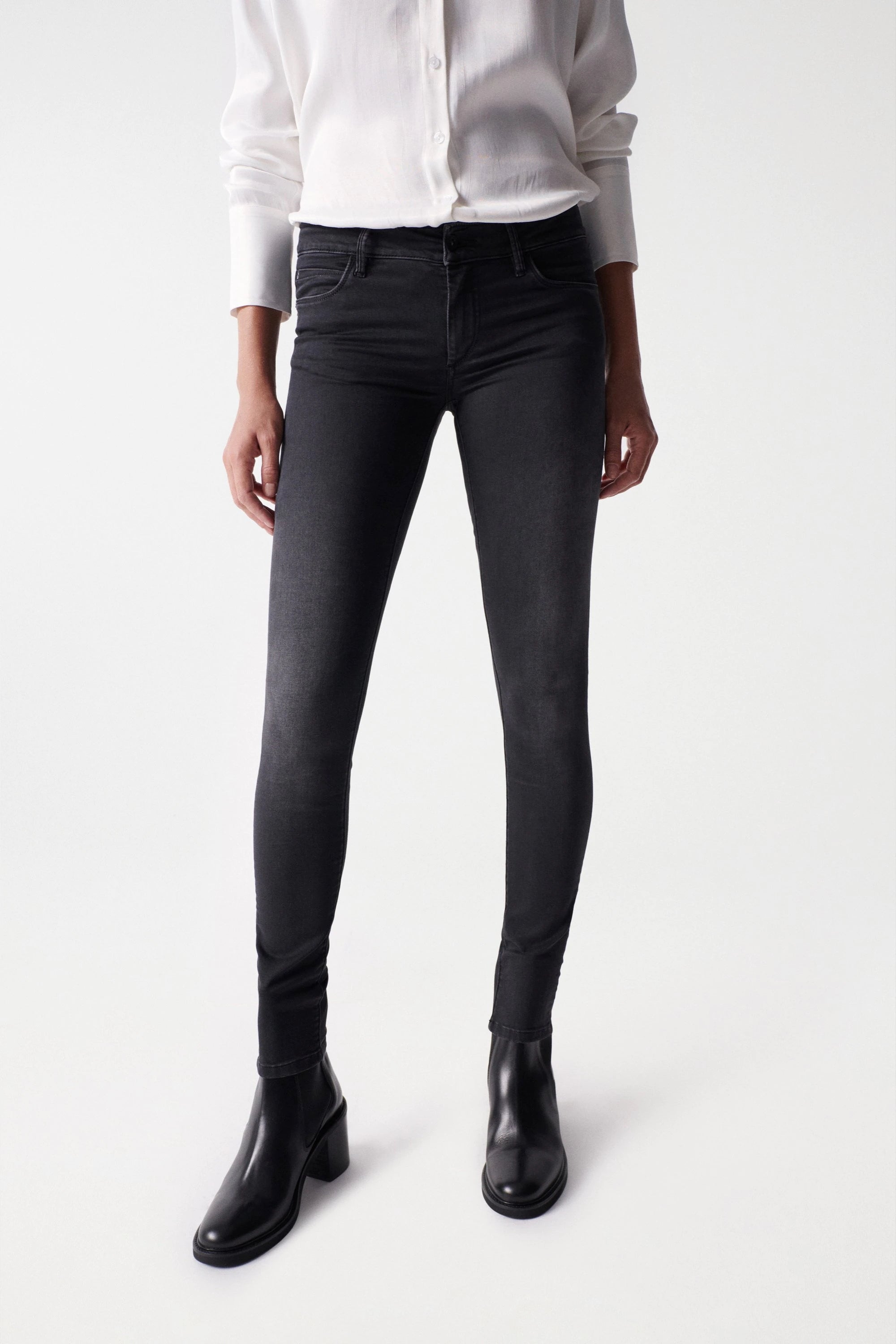 SALSA Wonder Push Up Jeans - Midnight Shadow Black - 126845.0000