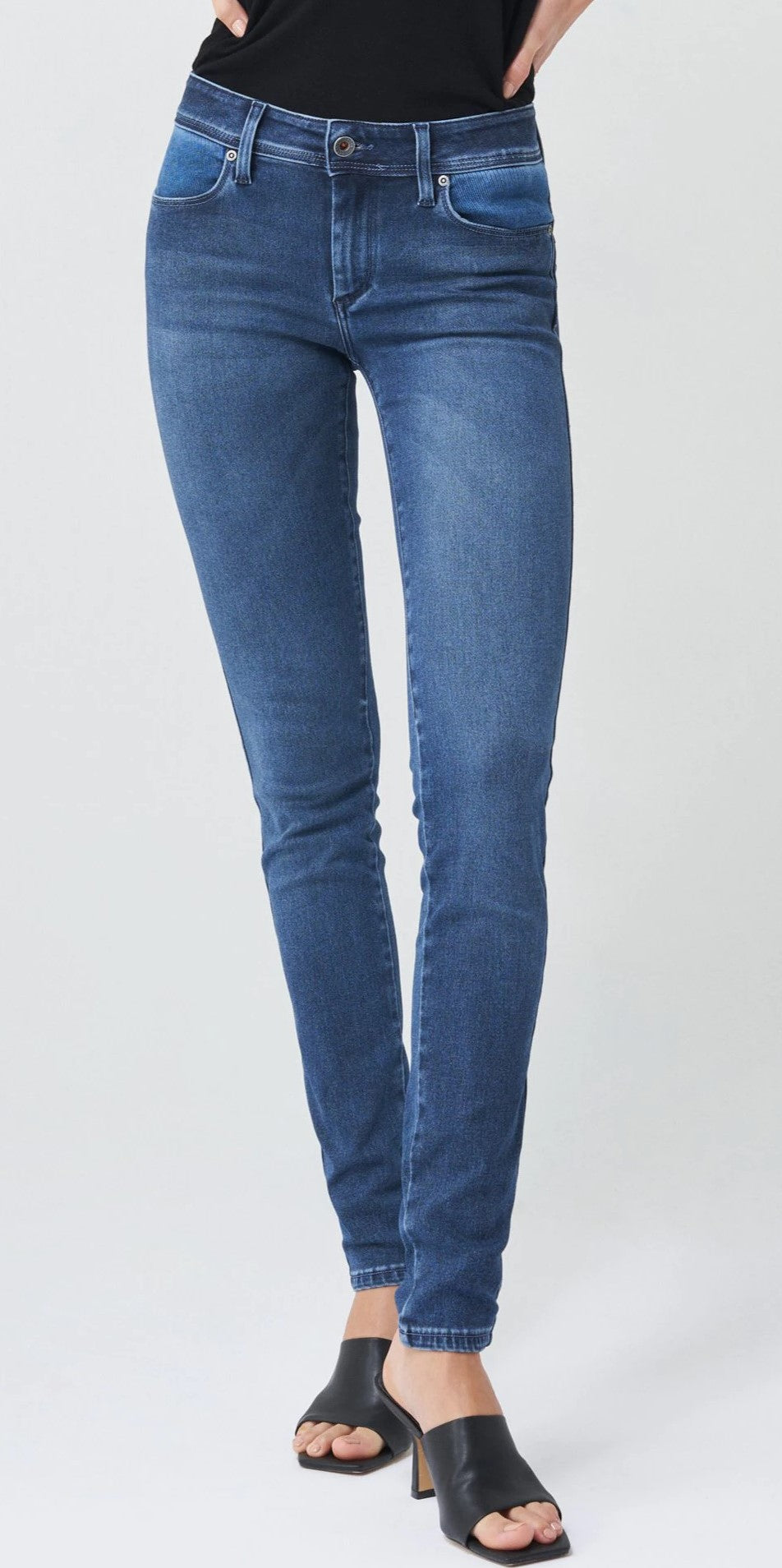 SALSA Wonder Push Up Skinny - Indigo Riviera Blue - 125793.8504