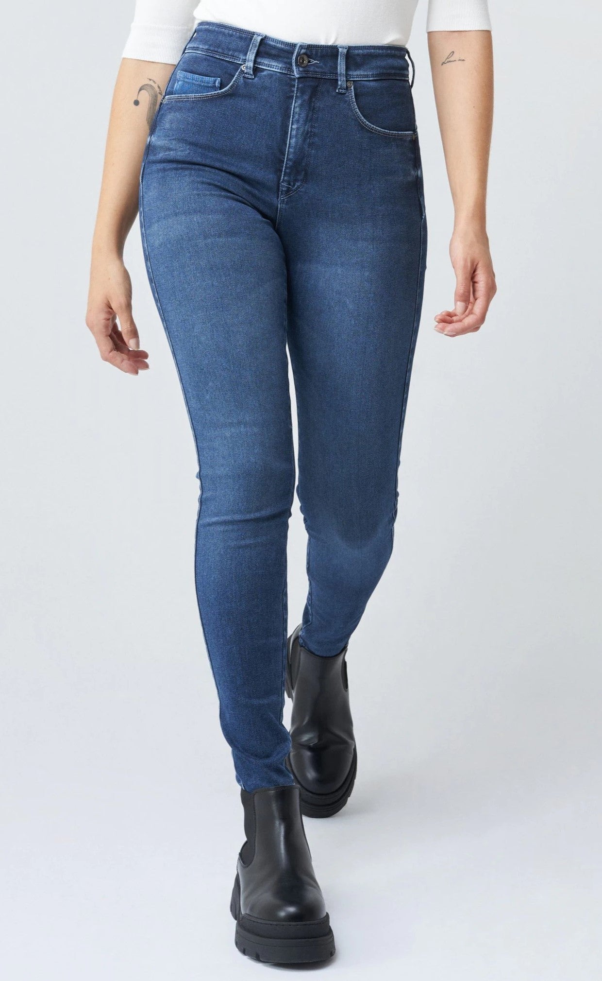 SALSA Secret Push In Jeans - Ocean Indigo Wash - 125993.8503