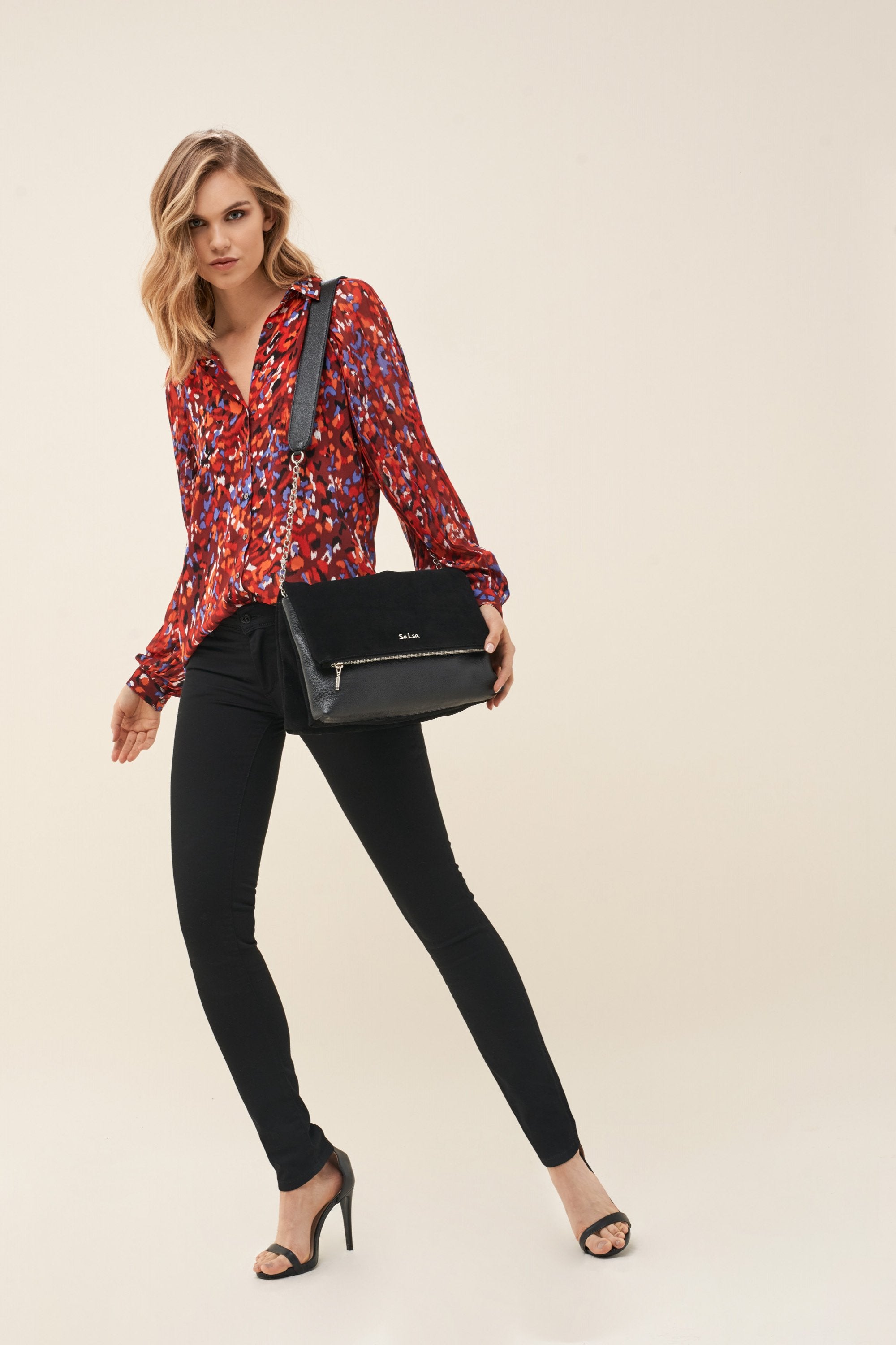 SALSA Wonder Push Up Jeans - Obsidian Noir Black - 123422.0000 von Salsa