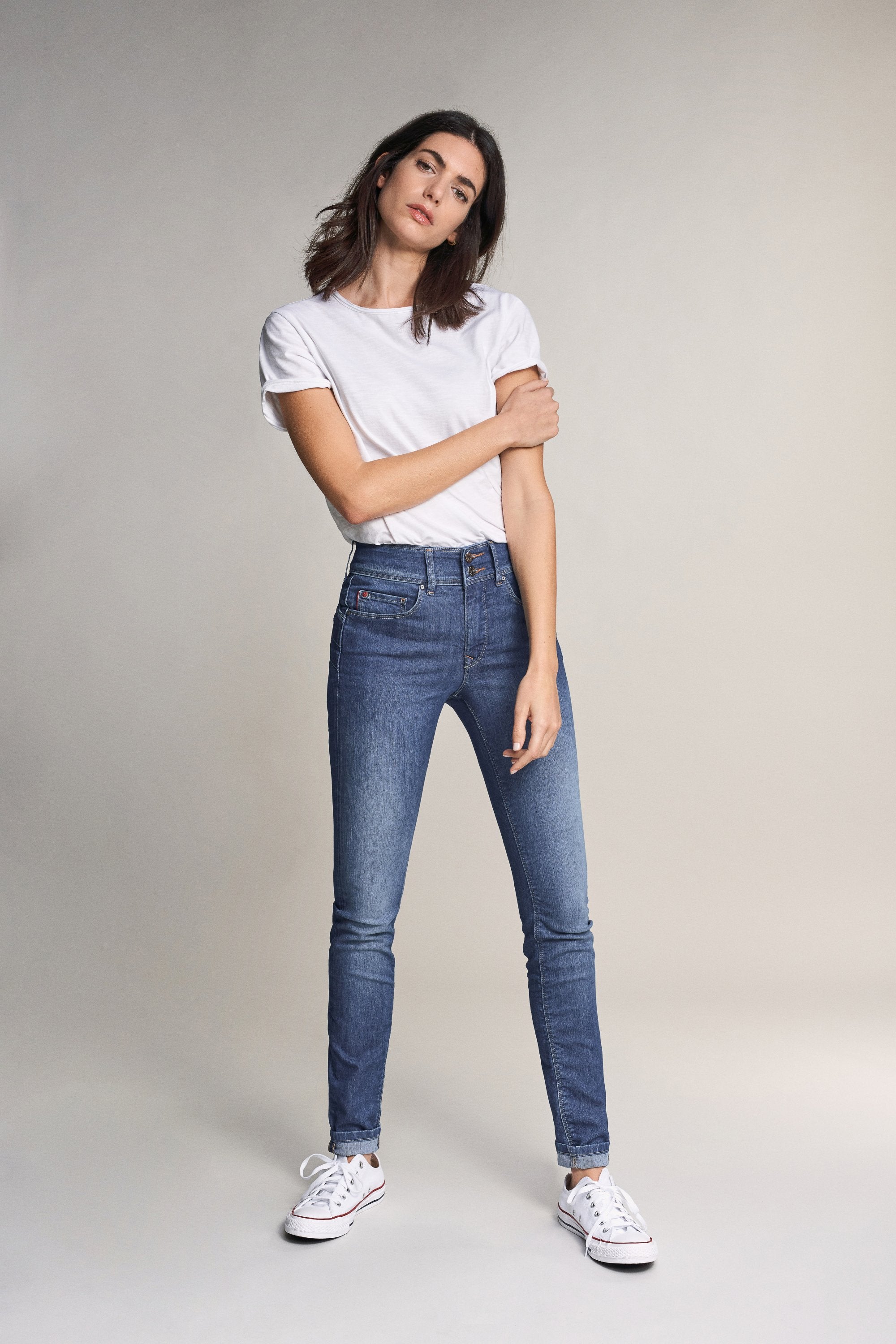 SALSA Secret Push In Jeans - Ocean Wash Blue - 100259.8503 von Salsa