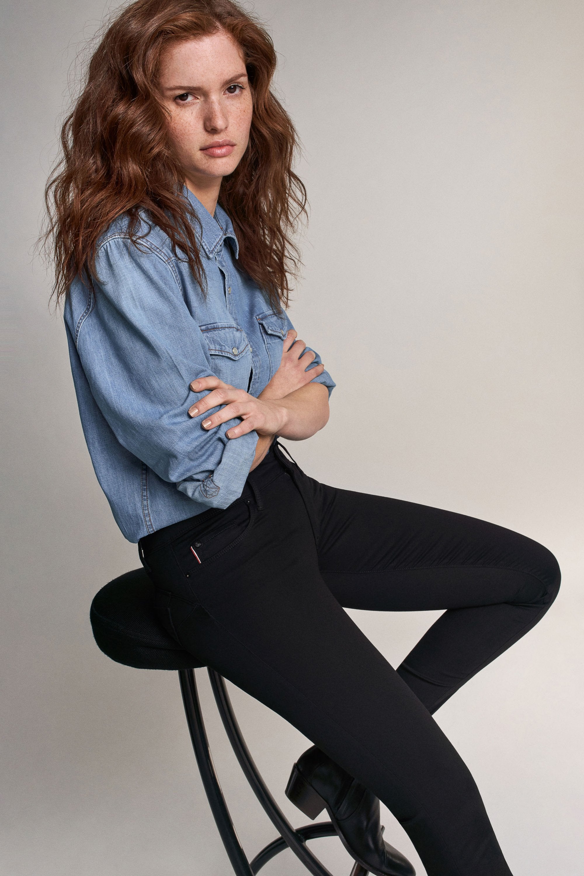 SALSA Wonder Push Up Skinny - Midnight Velvet Black - 123421.0000 von Salsa