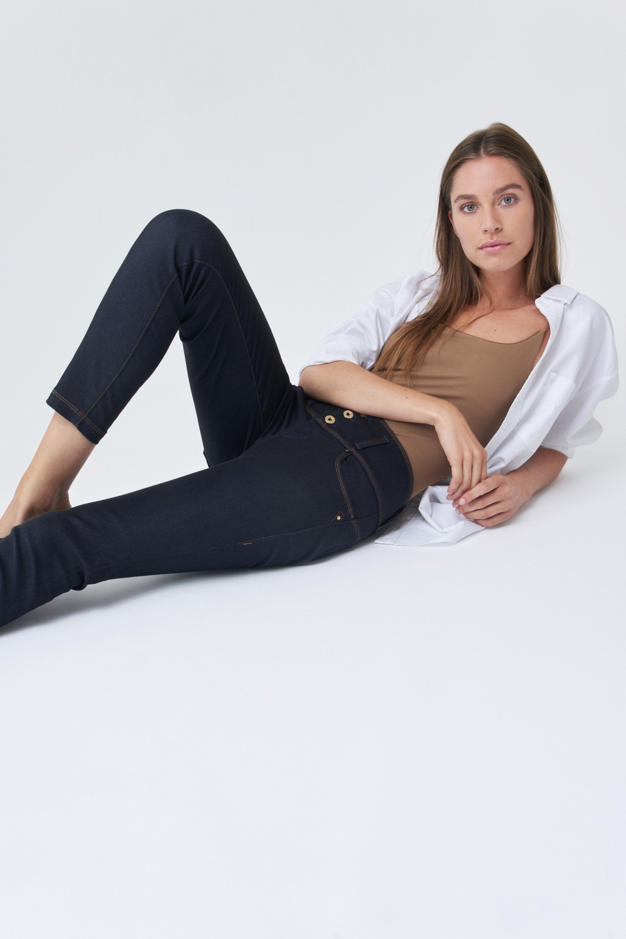 SALSA Mystery Push Up Capri - Midnight Indigo - 125628.8505 von Salsa